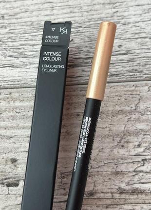 Гелевый карандаш для глаз kiko intense colour long lasting eyeliner 17