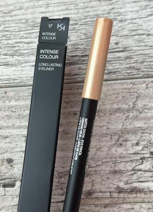 Гелевый карандаш для глаз kiko intense colour long lasting eyeliner 172 фото