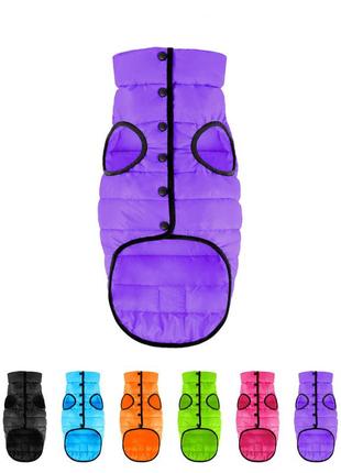 Курточка для собак airyvest one, размер xs 30 фиолетовый