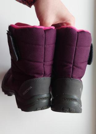 Зимние сапоги для девочки quechua decathlon 31 р. 19,5 см2 фото
