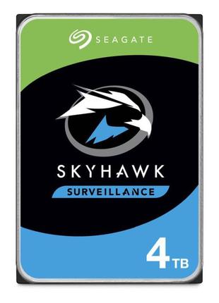 Жорсткий диск 4tb seagate skyhawk st4000vx016 для відеоспостереження