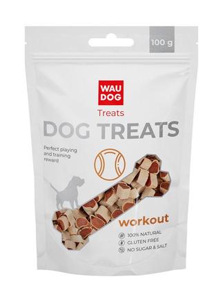 Лакомства для собак waudog treats "маленькие куриные суши", 100 г