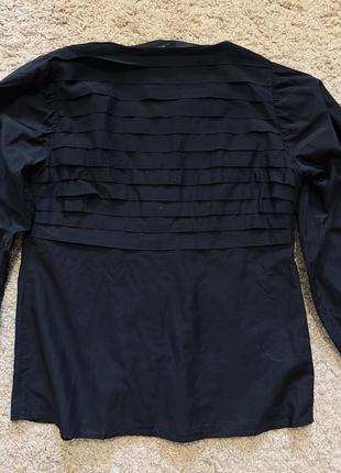 Шикарная блузка kello scandinavia оригинал бренд кардиган шелк cotton, размер m,l брендовая блуза3 фото