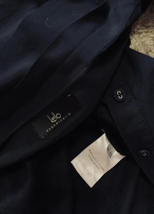 Шикарная блузка kello scandinavia оригинал бренд кардиган шелк cotton, размер m,l брендовая блуза2 фото