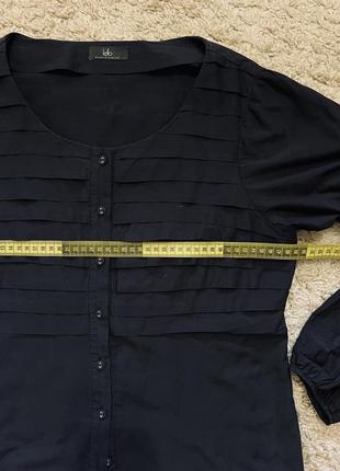 Шикарная блузка kello scandinavia оригинал бренд кардиган шелк cotton, размер m,l брендовая блуза4 фото