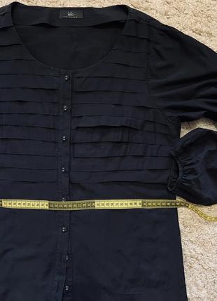 Шикарная блузка kello scandinavia оригинал бренд кардиган шелк cotton, размер m,l брендовая блуза6 фото