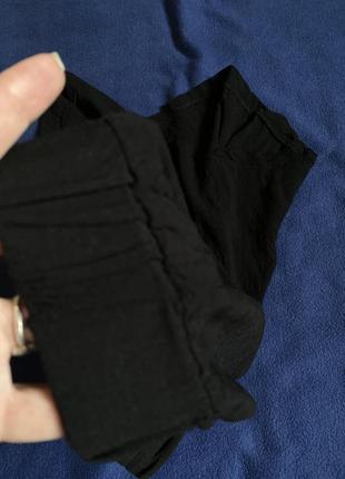 Шорты женские черные легкие летние вискоза шорты широкие bonmarhce- xl2 фото