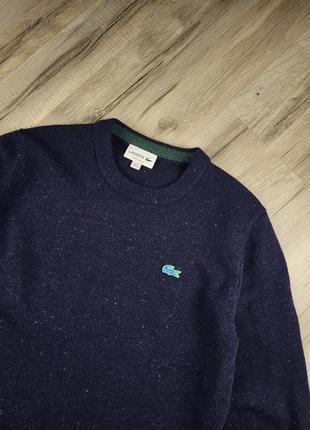 Шерстяний светр кофта lacoste regular fit wool2 фото