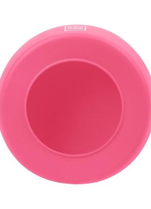 Миска-непроливайка waudog silicone, 750 мл розовый2 фото