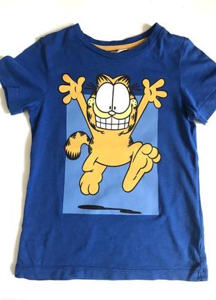 Крута футболка garfield h&m 110-116