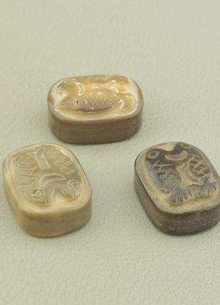 Кабошон яшма 20х15мм.