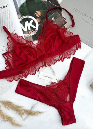 Соблазнительный атласный комплект от intimissimi из коллекции satin darlings❤️3 фото