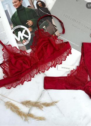 Соблазнительный атласный комплект от intimissimi из коллекции satin darlings❤️2 фото