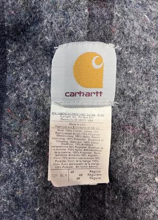 Carhartt firm duck michigan жакет мужской4 фото