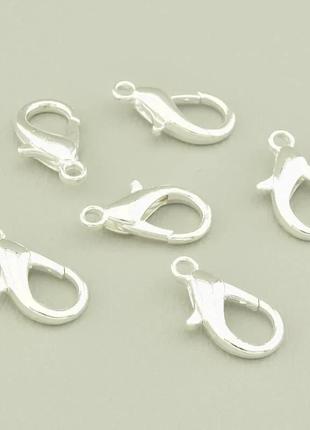 Замочек для браслетов бус фурнитура   14x8мм.