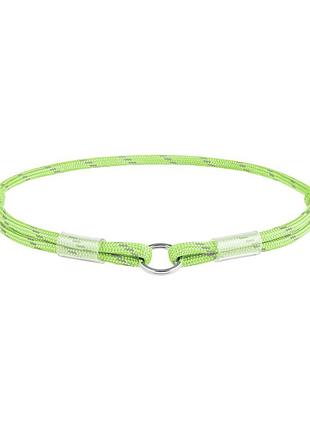 Шнурок для адресника из паракорда waudog smart id, светящийся, светоотражающий, m, д 4 мм, дл 42-76 см