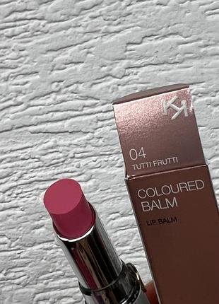 Цветной бальзам colored balm 04 kiko milano