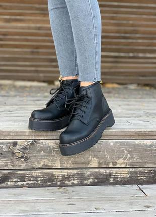 Ботинки dr. martens black черевики5 фото