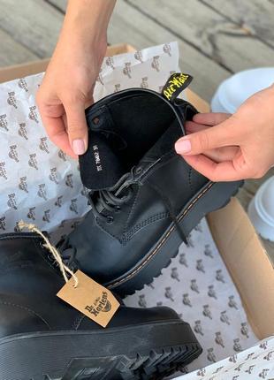 Ботинки dr. martens black черевики9 фото