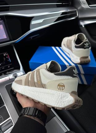 Чоловічі кросівки adidas originals retropy e5 beige brown3 фото