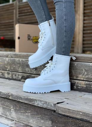 Черевики dr. martens white черевики