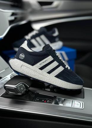 Мужские кроссовки adidas originals retropy e5 navy white