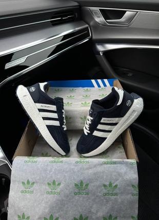 Мужские кроссовки adidas originals retropy e5 navy white8 фото