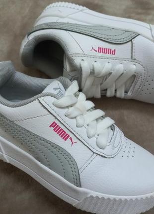 Кроссовки мокасины кожа дев.27р. puma индонезии ин