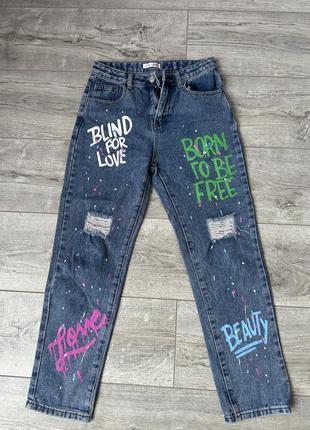 Джинсы размер 152