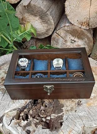 Шкатулка для часов дерево