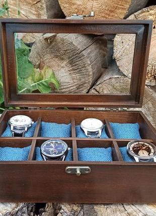 Шкатулка для часов дерево