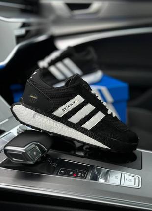 Чоловічі кросівки adidas originals retropy e5  black white3 фото