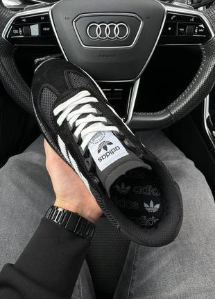 Чоловічі кросівки adidas originals retropy e5  black white8 фото