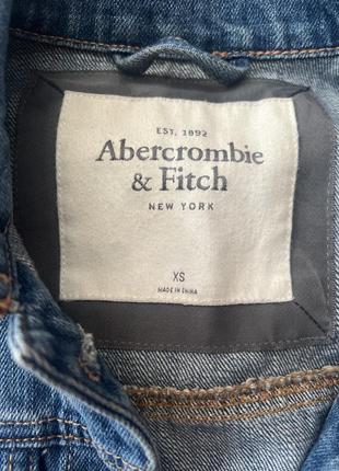 Классная джинсовая курточка abercrombie &amp; fitch2 фото