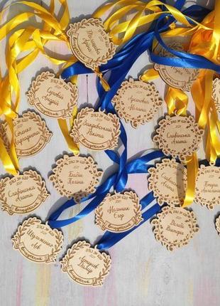 Медалі для випускників шкіл, садів, для першокласників6 фото