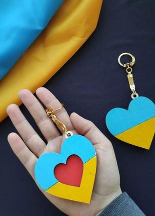 Патриотические брелоки из фанеры