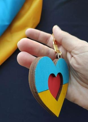 Патриотические брелоки из фанеры