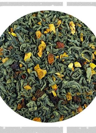 Зелений чай з імбиром та обліпихою, 50 гр код/артикул 194 26-0046