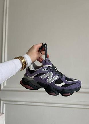 Кроссовки new balance 9060 violet noir2 фото