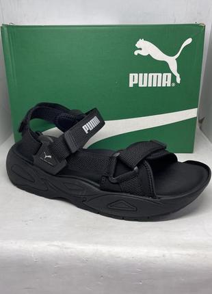 Сандалии мужские ( оригинал) puma traek lite black 3890751 фото