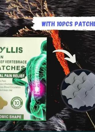 Пластир для зняття болю в спині pain relief neck patches <unk> лікувальний пластир для хребта marke2 фото