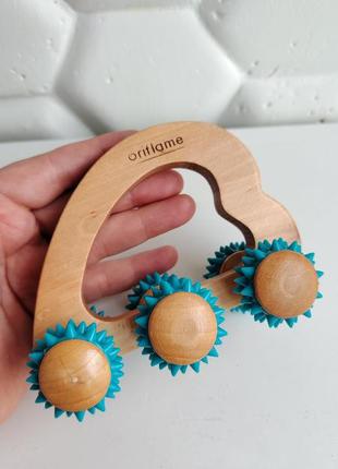 Массажер от целлюлита орифлейм oriflame wooden massager1 фото