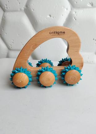 Массажер от целлюлита орифлейм oriflame wooden massager4 фото