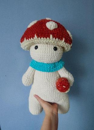 Грибочок. mushroomtoy. amigurumi1 фото