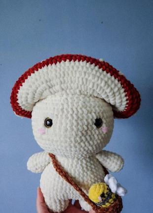 Грибочок. mushroomtoy. amigurumi5 фото