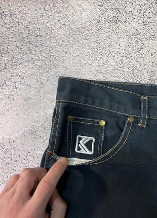 Karl kani вінтжані карго штани джинси чоловічі6 фото