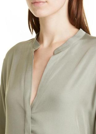 Блуза блузка сорошка шовк олива iheart1 фото