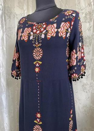 437/130 платье вискоза штапель