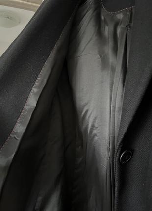 Черное пальто от zara, женское черное пальто3 фото