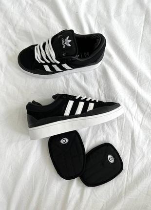 Кроссовки adidas campus x bad bunny black white